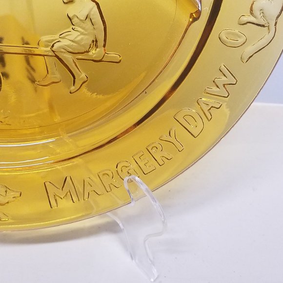 Tiara Amber Nursery Rhyme 3 Piece Dish Set Mug, Bowl & Plate w/ Original Box - Picture 6 of 16